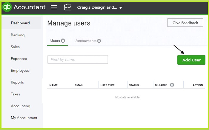 How to Add, Delete or Change the User Access in QuickBooks Online