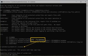 QuickBooks Error Code 1722 Start-the-System-File-Checker-for-Windows-SFC-scannow