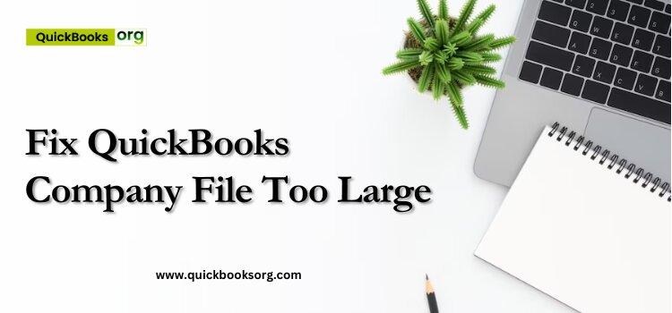 quickbooks company file too large